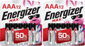 Energizer MAX AAA Batteries, Triple A Alkaline Batteries by Energizer