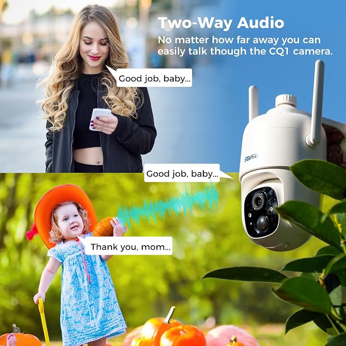 Vicohome 2CQ1 AI 2K Solar Security Camera Wireless Outdoor, Battery Powered - Image 5