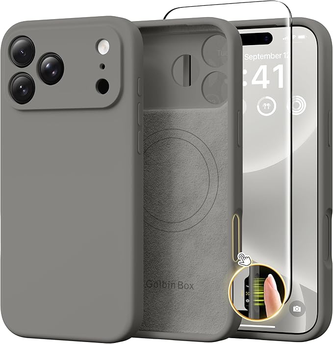 GolbinBox Magnetic for iPhone 17 Pro Case, Compatible by GolbinBox