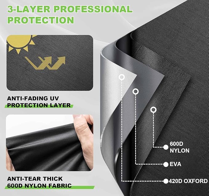Printer Cover for HP, Waterproof Anti-Static Dust-Proof Thick Printer Cover - Image 6