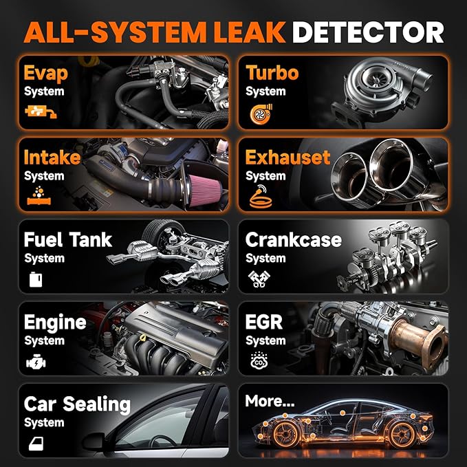ANCEL S3000-US Smoke Machine Automotive Leak Detector - Image 2