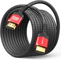 JSAUX 10K Long HDMI Cable 25FT 48Gbps 8K & 4K HDMI2.1 Ultra High Speed Cord by JSAUX