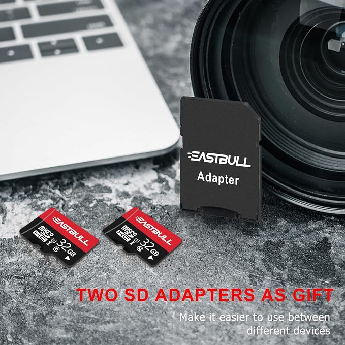 EASTBULL 32GB 5-Pack of Micro SD Cards, 32GB SD Cards Pack Full HD Video 90MB/s - Image 2
