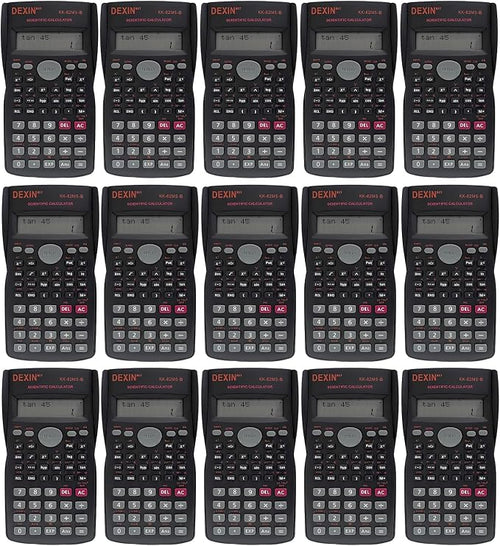 16 Pack 2 Line Engineering Scientific Calculator, Basic Construction by YUQILIN