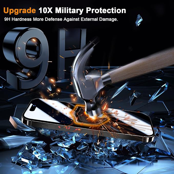 QHOHQ 3 Pack Privacy Screen Protector - Image 8