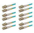 SpeedyFiberTX 6-Pack 1 Foot Multimode 10G OM3 50/125 Fiber Optic Patch Cable by SpeedyFiberTX