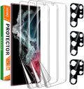 IMBZBK for Samsung Galaxy S22 Ultra 5G Screen Protector, 3 Flexible TPU Film by IMBZBK