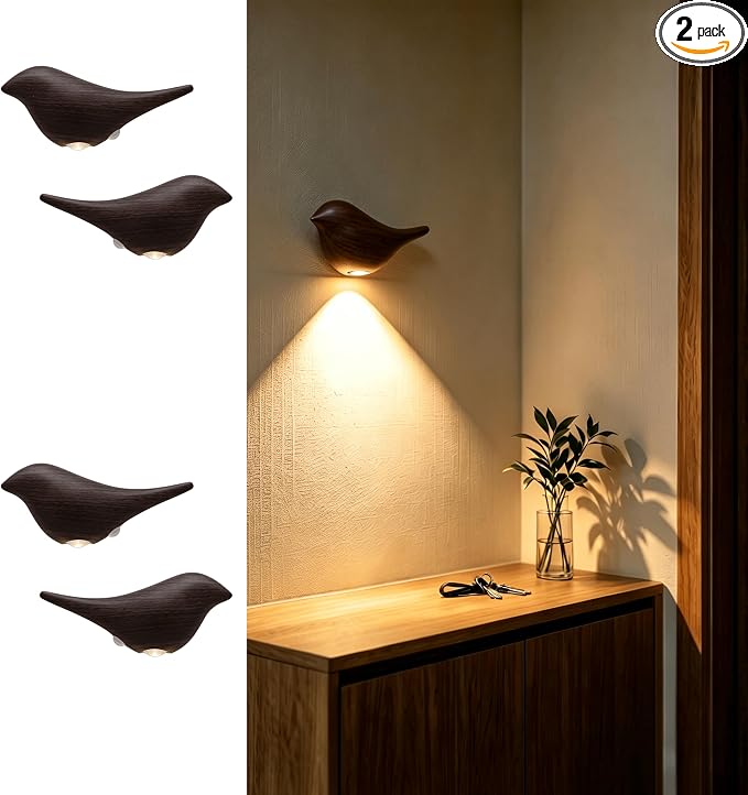 Cute Bird Night Light: Motion Sensor Lights Indoor by Unknown