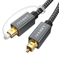 IVANKY Optical Audio Cable 15ft/4.5M Long Digital Audio Optical Cable by ivanky