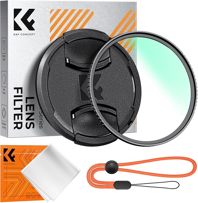 K&F CONCEPT 37mm MC UV Lens Protection Filter by KFCONCEPT
