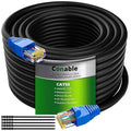 Cat5e Outdoor Ethernet Cable 150 Feet, Cat 5e Heavy Duty Internet Network LAN by Conable