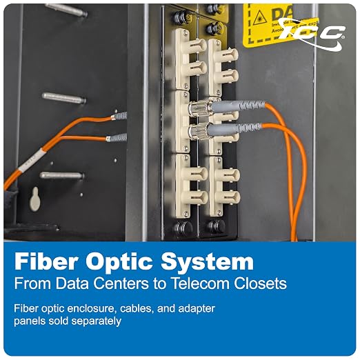 ICC LC to ST Duplex Multimode 62.5/125 Fiber Patch Cable, OFNR Riser, 2.0mm Zip - Image 8
