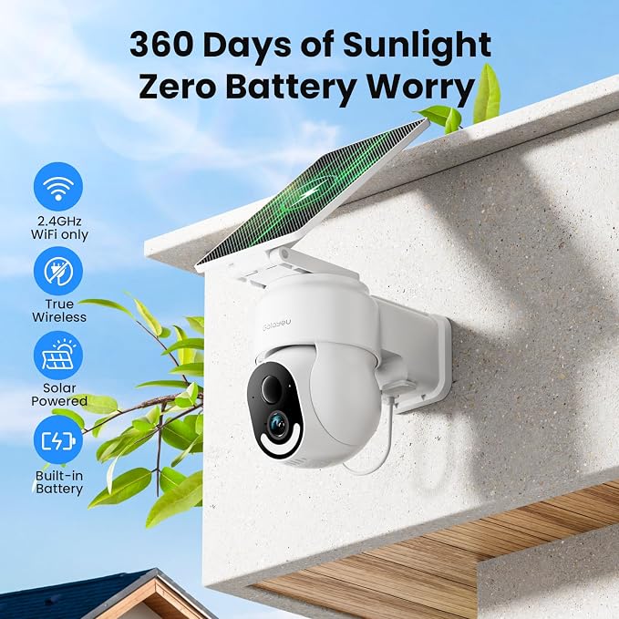 GALAYOU Solar Camera Outdoor Wireless - Image 2