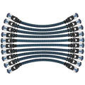 Cat8 Ethernet Cable 1 ft 10 Pack, High Speed 40Gbps 2000MHz, Compatible by CABNEER