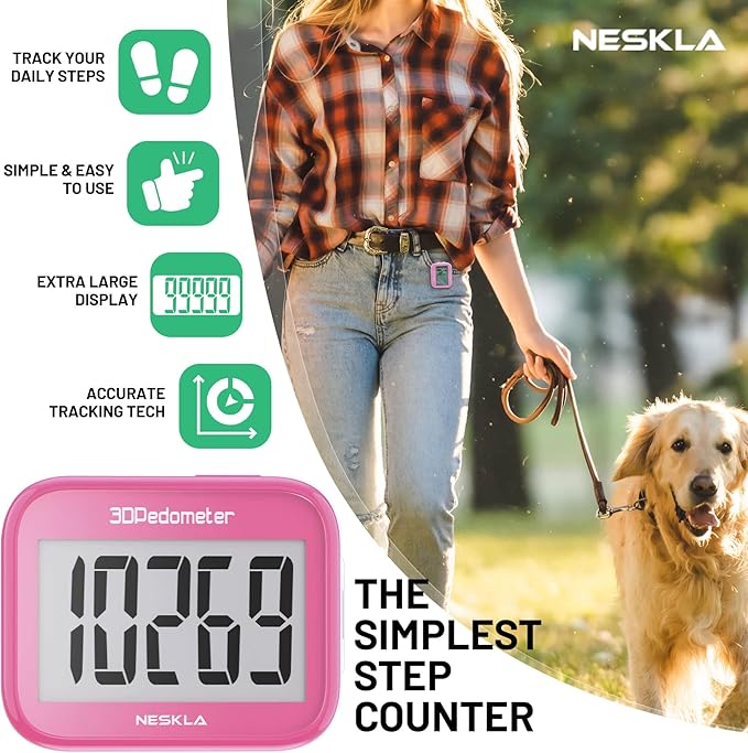 3D Pedometer for Walking, Simple Step Counter - Image 2