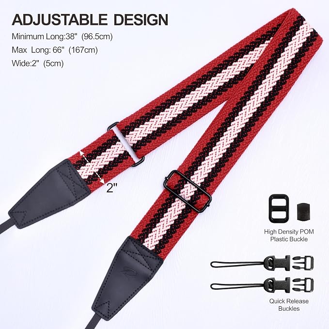 Padwa Lifestyle Extra Long Camera Strap - Image 7