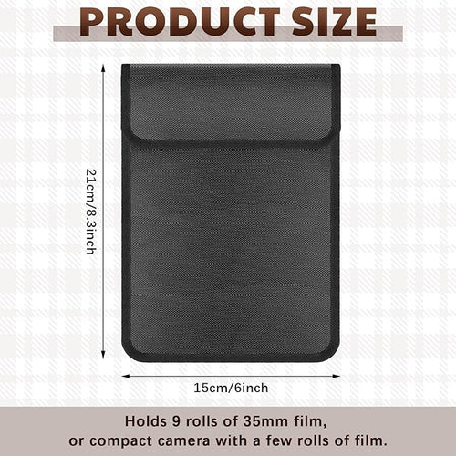 2 Pieces 711-11b Filmguard Bag Waterproof Storage Carrying Case Xray Proof Bags - Image 2