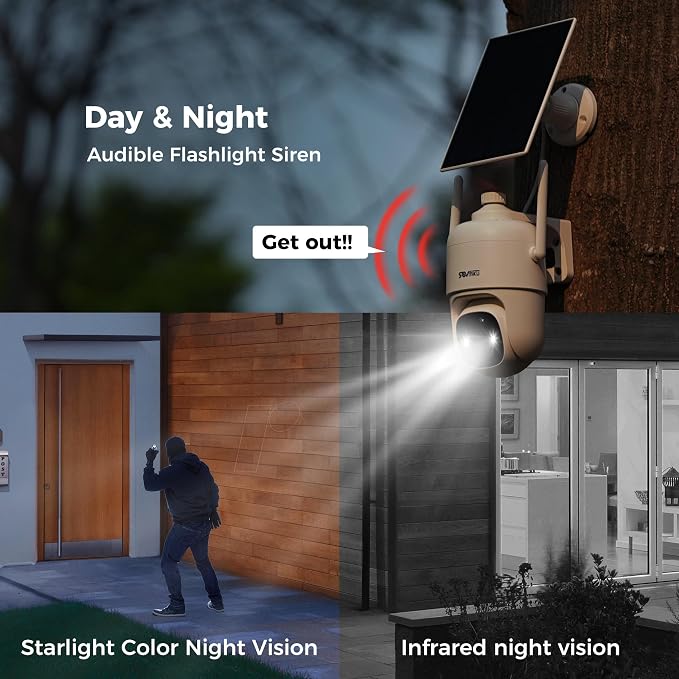 Vicohome 2CQ1 AI 2K Solar Security Camera Wireless Outdoor, Battery Powered - Image 9