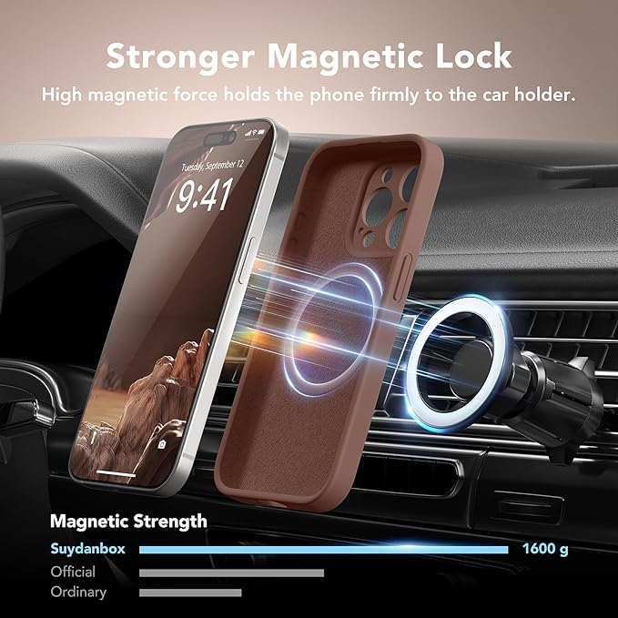 Magnetic for iPhone 15 Pro Case, Compatible - Image 3