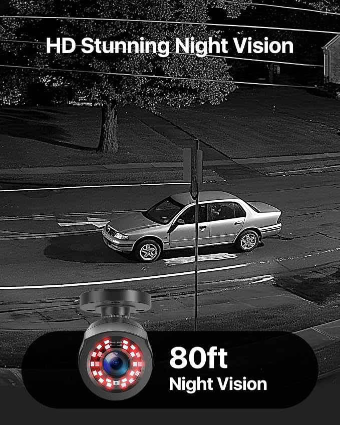 ZOSI 3K Lite 16Channel Security Camera System, AI Human/Vehicle Detection - Image 2