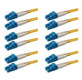 SpeedyFiberTX – 6-Pack 0.50 Meter LC to LC Fiber Patch Cable, Corning SMF-28 by SpeedyFiberTX