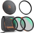 K&F CONCEPT 58mm Magnetic 1s Swap 5-Pack: CPL + VND2-32 + Black Diffusion 1/4 + by KFCONCEPT