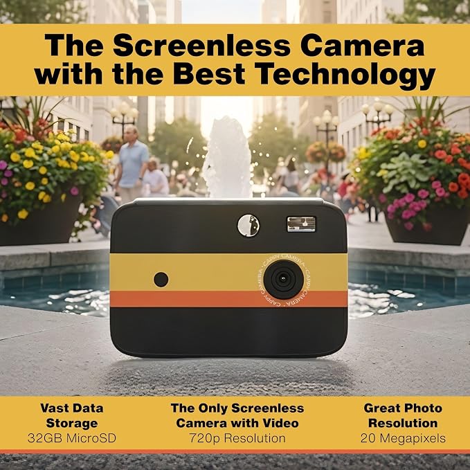 CAPPY 20MP Screenless Digital Camera & Video Rec - Image 6