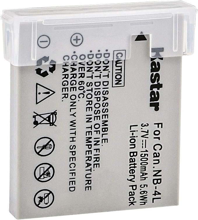 Kastar 2-Pack Battery and AC Wall Charger Replacement - Image 2