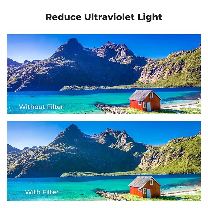 K&F CONCEPT 46mm Explosive-Proof MCUV Lens Protection Filter 28 Multi-Layer - Image 4