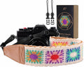 Padwa Lifestyle White Crochet Camera Strap by PadwaLifestyleCameraStrap