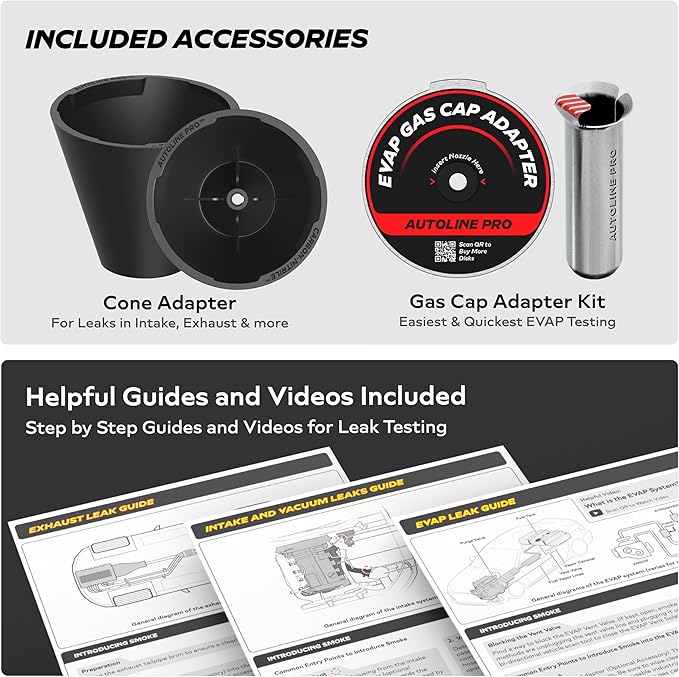 AutoLine Pro HyperSmoke™ Automotive Smoke Machine EVAP Vacuum Leak Tester | Pro - Image 5