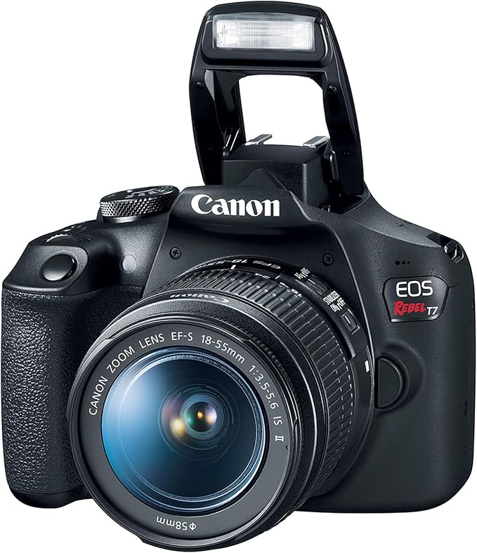 Canon EOS Rebel T7 DSLR Camera Bundle – EF-S 18-55mm Lens, 64GB Memory Card - Image 6