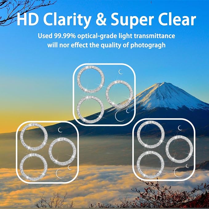 3 Pack Dengduoduo Tempered Glass Camera Lens Protector - Image 7