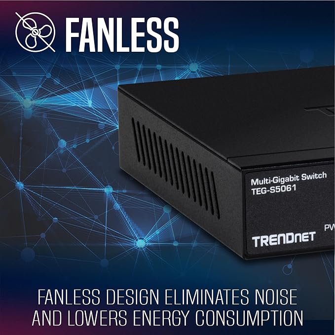TRENDnet 6-Port Unmanaged 2.5G Switch - Image 4