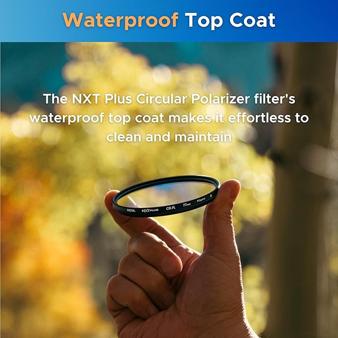 Hoya NXT Plus 77mm Polarizing Filter — Circular Polarizer - Image 4