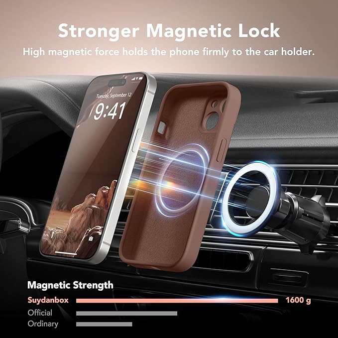 Magnetic for iPhone 15 Plus Case, Compatible - Image 3
