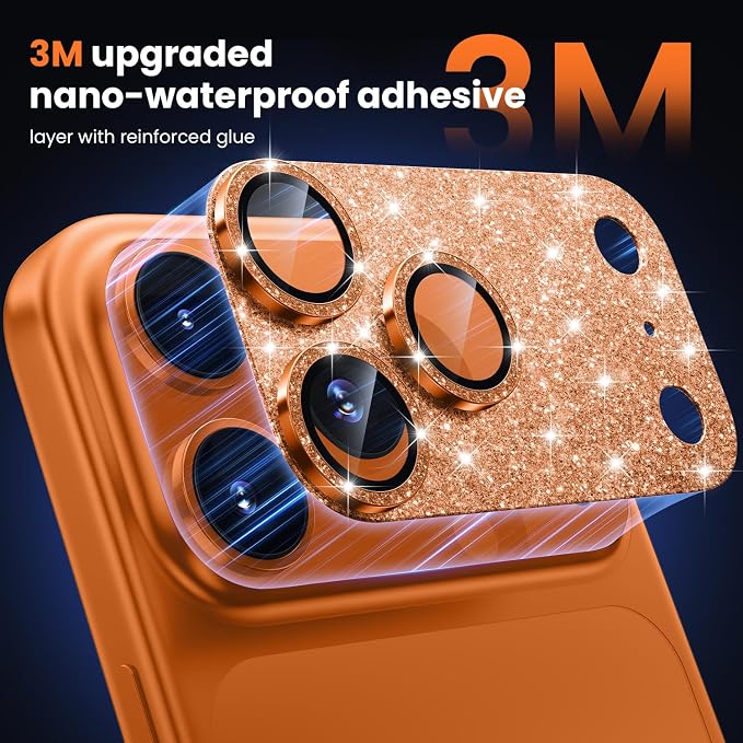 WSKEN for iPhone 17 Pro Max Camera Lens Protector, Metal Aluminum Alloy - Image 3