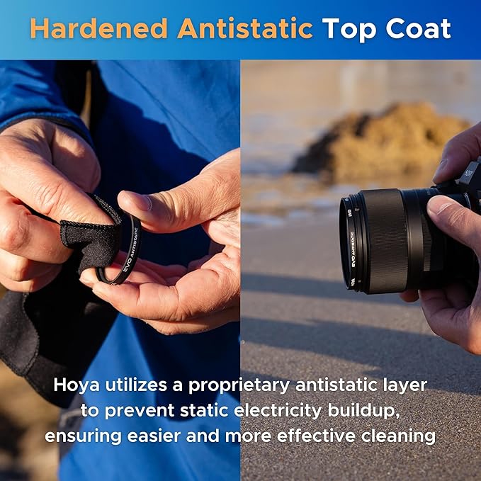 Hoya EVO Antistatic 58mm UV Filter — Camera Filters - Image 4