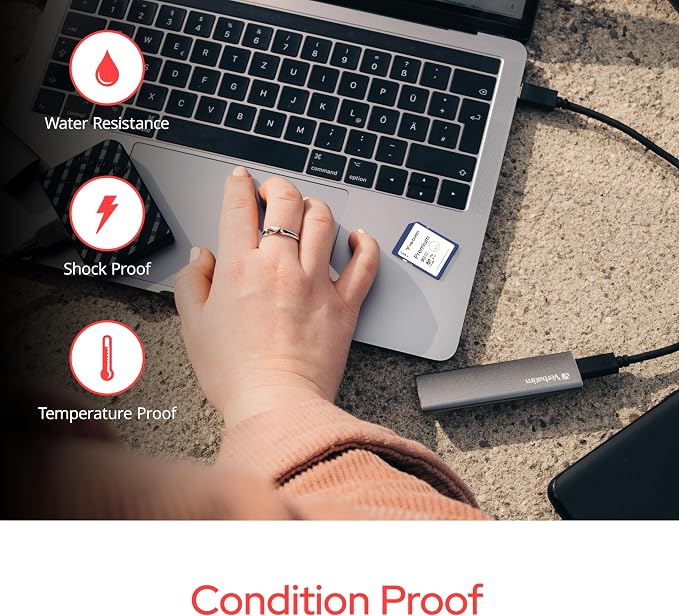 Verbatim 64GB Premium SDXC Memory Card, UHS-I V10 U1 Class 10 - Image 5