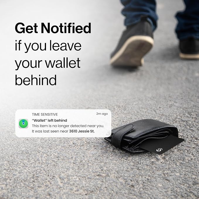SPOTMINDERS Apple MFi Certified Credit Card Wallet Tracker PRO 4-Pack Works - Image 5