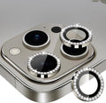 for iPhone 15 Pro/iPhone 15 Pro Max Camera Lens Protector Bling Individual by Xfilm