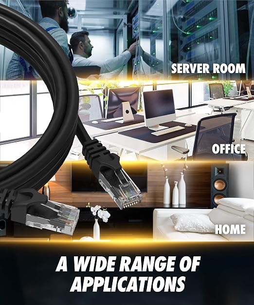 Cat 6 Ethernet Cable 20 ft, 10Gbps High Speed Ethernet Cable, Internet Cable - Image 7