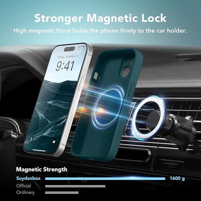 Magnetic for iPhone 15 Plus Case, Compatible - Image 3