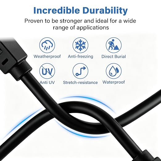 Ethernet Cable 150ft For Cat6/Cat5E, 10Gbps Compatible - Image 2