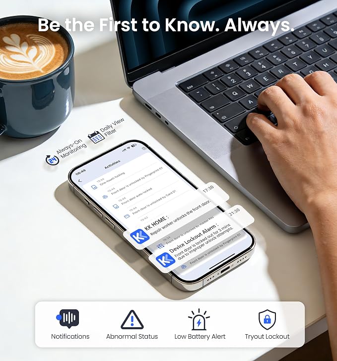 Veise VE027-L Built-in WiFi Smart Lock - Image 10