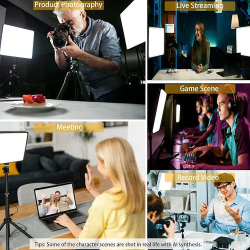 2 Pack LED Photo Lighting kit - Image 2