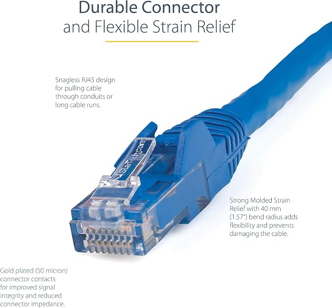 StarTech.com 6 ft. CAT6 Ethernet Cable - Image 3