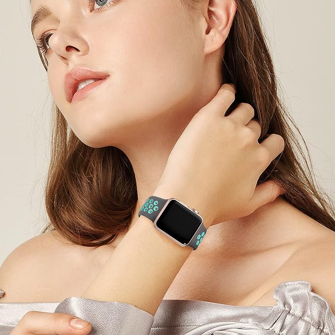 Lerobo Sport Bands Compatible for Apple Watch Band 40mm 38mm 42mm 41mm for - Image 4