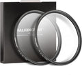 Walking Way 37mm White Mist Diffusion Filter Set, Soft Focus Dreamy Fog Effect by WalkingWay