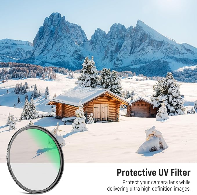 NEEWER 40.5mm MC UV Protection Filter 24 Layer Multi Resistant Nano Coatings/HD - Image 2